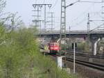 Hessen/136706/baureihe-111-189-7-am-07042011-in Baureihe 111 189-7 am 07.04.2011 in Fulda mit Regionalzug richtung Frankfurt am Main