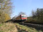 vt-628-629-928/136692/baureihe-928-698-als-regionalzug-richtung Baureihe 928 698 als Regionalzug richtung Gieen bei Maberzell nahe Fulda am 02.04.2011